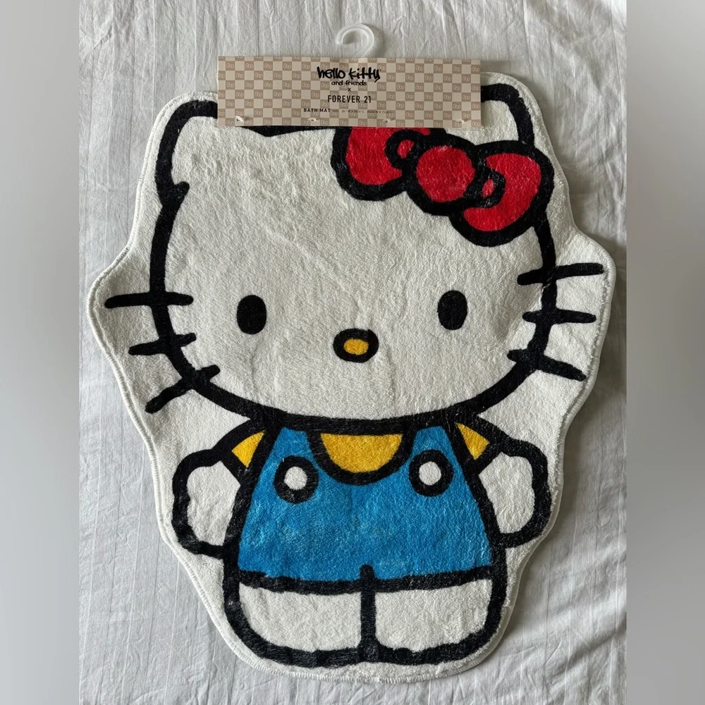 hello kitty Sanrio forever 21 bath mat rug new with tags